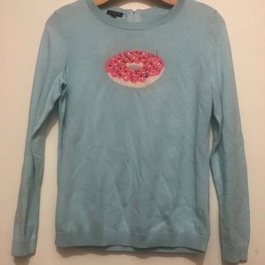 Talbots donut sweater small petite